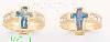 14K Gold Zodiac/Month Ring