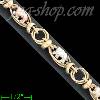 14K Gold Italian Fancy Bracelet