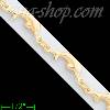 14K Gold Italian Charm Bracelet