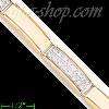 14K Gold Fancy CZ Bracelet