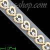 14K Gold Fancy CZ Bracelet