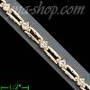 14K Gold Tennis Bracelet