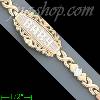 14K Gold Baby ID Bracelet