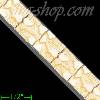14K Gold Nugget Bracelet