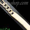 14K Gold Link ID Bracelet