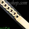 14K Gold Link ID Bracelet