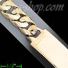 14K Gold Link ID Bracelet