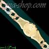 14K Gold 3Color Link ID Bracelet