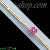 14K Gold Fancy CZ Bracelet