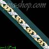 14K Gold Fancy CZ Bracelet