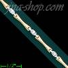 14K Gold Fancy CZ Bracelet