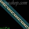 14K Gold Assorted Anklet