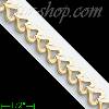 14K Gold Light Dia-Cut Bracelet