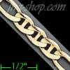 14K Gold Ficonucci Chain 24" 6mm