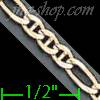 14K Gold Ficonucci Chain 18" 3.2mm