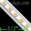 14K Gold Bar Link Chain 16" 2.5mm