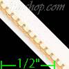 14K Gold Box Chain 16" 1.5mm