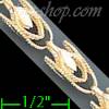 14K Gold Marquise Chain 20" 6mm