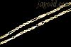 14K Gold Open Figarope Chain 20" 4mm