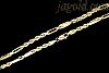 14K Gold Open Figarope Chain 24" 4mm