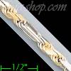 14K Gold Figarope Chain 26" 4.3mm