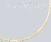 14K Gold Omega Necklace Chain 16" 5mm