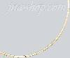 14K Gold Omega Necklace Chain 16" 4mm