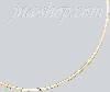 14K Gold Omega Necklace Chain 16" 4mm