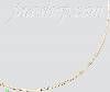 14K Gold Omega Necklace Chain 18" 3mm
