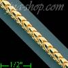 14K Gold Franco Chain 24" 3.7mm