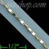 14K Gold Mirror Chain 22"