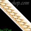 14K Gold Miami Cuban Chain 8.5" 9.5mm