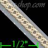 14K Gold Double Open Link Chain 22" 2.4mm