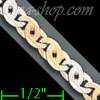 14K Gold Micro-Casting Chain 8" 4.3mm