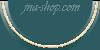 14K Gold Omega Necklace Chain 18" 5mm