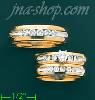 14K Gold 1.25ct Diamond Wedding Set Rings