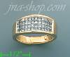 14K Gold 1ct Diamond Wedding Set Ring