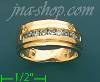 14K Gold 0.35ct Diamond Wedding Set Ring