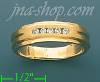 14K Gold 0.25ct Diamond Wedding Set Ring