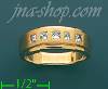 14K Gold 0.45ct Diamond Wedding Set Ring