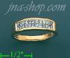 14K Gold 0.6ct Diamond Wedding Set Ring