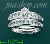 14K Gold 2.35ct Diamond Wedding Set Ring