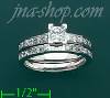14K Gold 0.55ct Diamond Wedding Set Ring
