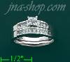 14K Gold 0.6ct Diamond Wedding Set Ring