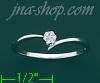 14K Gold 0.05ct Ladies' Diamond Ring