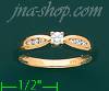 14K Gold 0.2ct Ladies' Diamond Ring