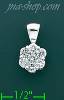 14K Gold 0.8ct Diamond Charm Pendant