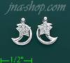 14K Gold 0.16ct Diamond Earrings