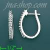 14K Gold 0.35ct Diamond Hoop Earrings