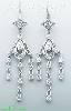 14K Gold 0.3ct Diamond Chandelier Earrings